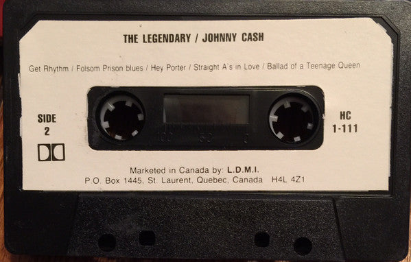 Johnny Cash : The Legendary Johnny Cash (Cass, Comp)
