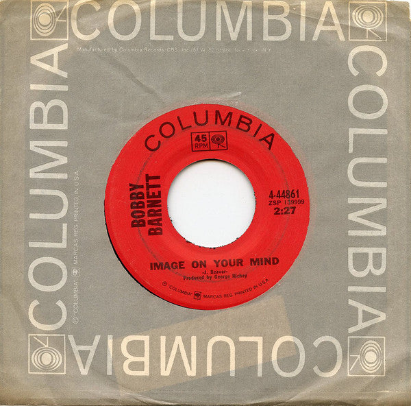 Bobby Barnett : Drink Canada Dry (7", Single)