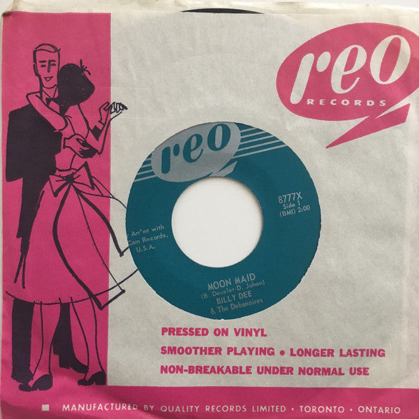 Billy Dee & The Debonaires (15) : Moon Maid (7")
