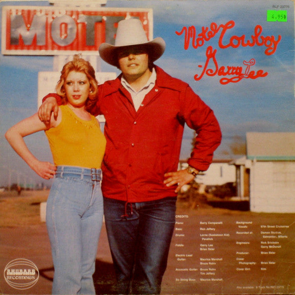 Garry Lee : Motel Cowboy (LP, Album)