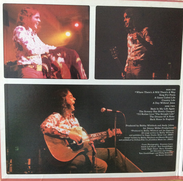 Bobby Whitlock : Bobby Whitlock (LP, Album)