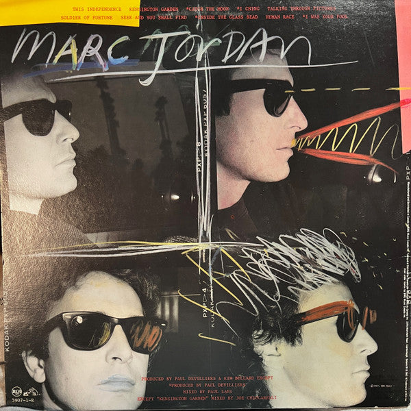 Marc Jordan : Talking Through Pictures (LP, Album)