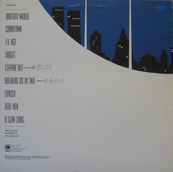 Joe Jackson : Night And Day (LP, Album, Club)