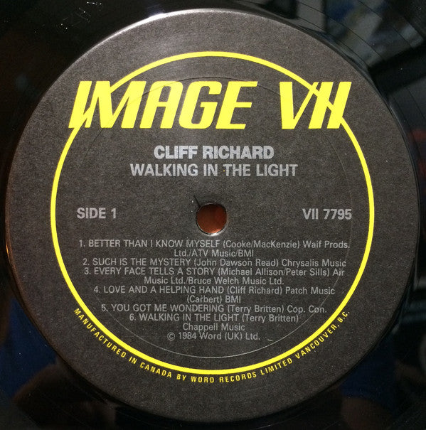 Cliff Richard : Walking In The Light (LP, Comp)