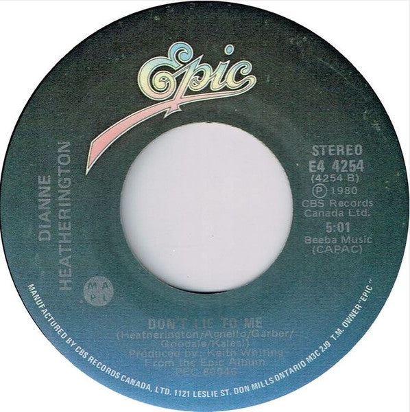 Dianne Heatherington : He's A Rebel (7", Single)