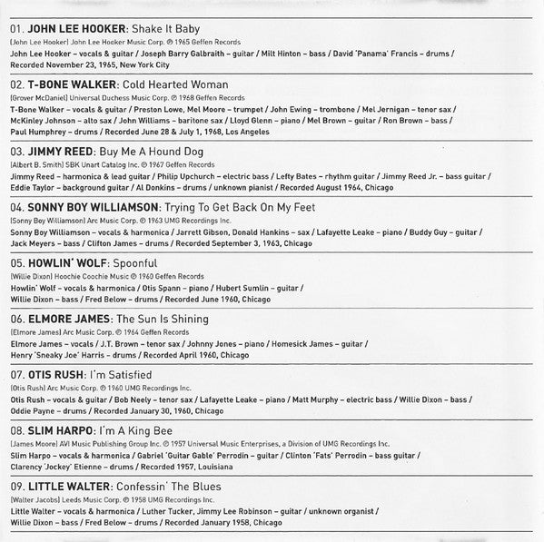 Various : The Blues Masters (CD, Comp)