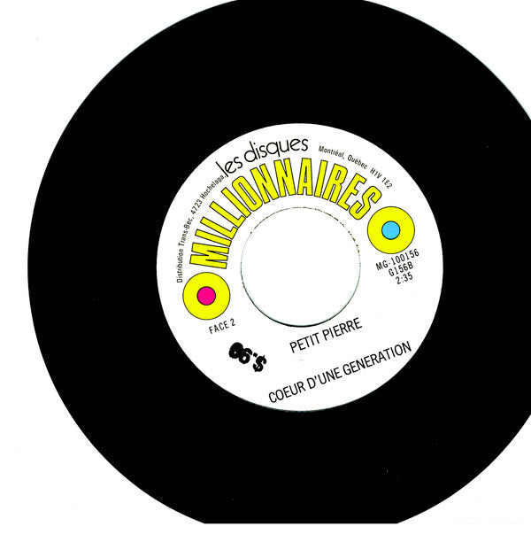 Le Coeur D'une Génération : Pierrot Les Cheveux / Petit Pierre (7", Single)