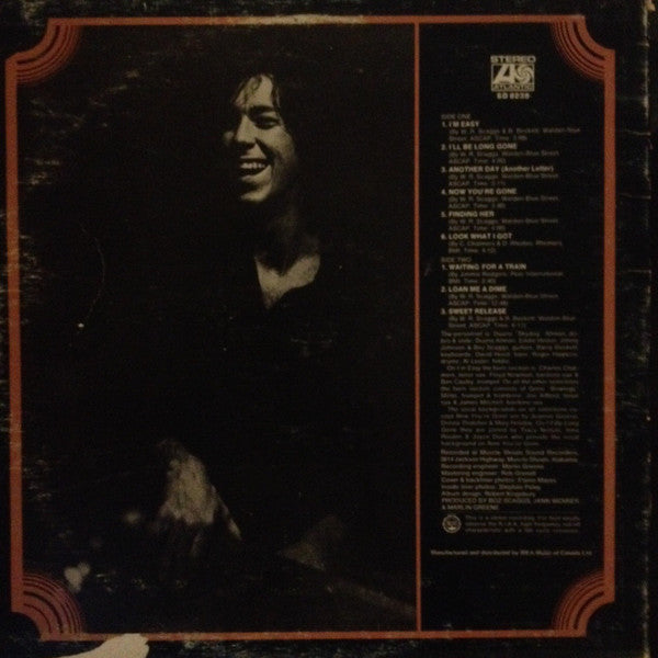 Boz Scaggs : Boz Scaggs (LP, Album, RE)