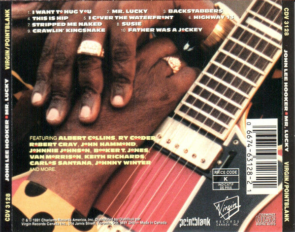 John Lee Hooker : Mr. Lucky (CD, Album)