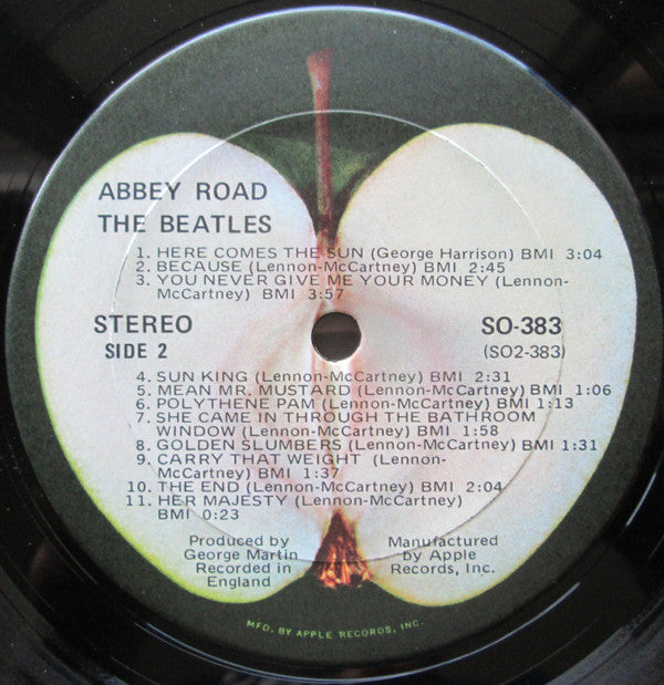 The Beatles : Abbey Road (LP, Album, RE)