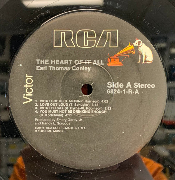 Earl Thomas Conley : The Heart Of It All (LP, Album, Spe)