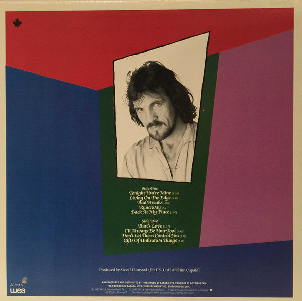 Jim Capaldi : Fierce Heart (LP, Album)