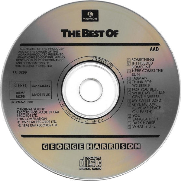 George Harrison : The Best Of George Harrison (CD, Comp)