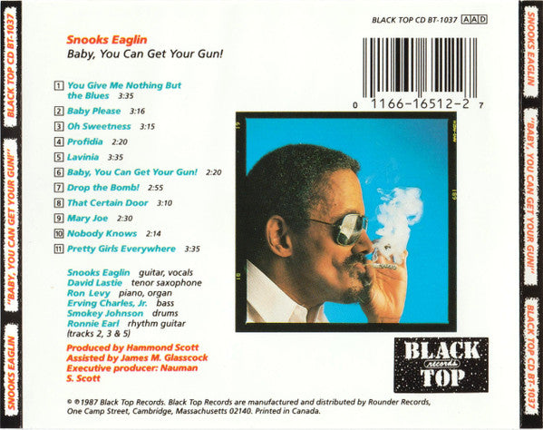 Snooks Eaglin : Baby, You Can Get Your Gun! (CD, Album)
