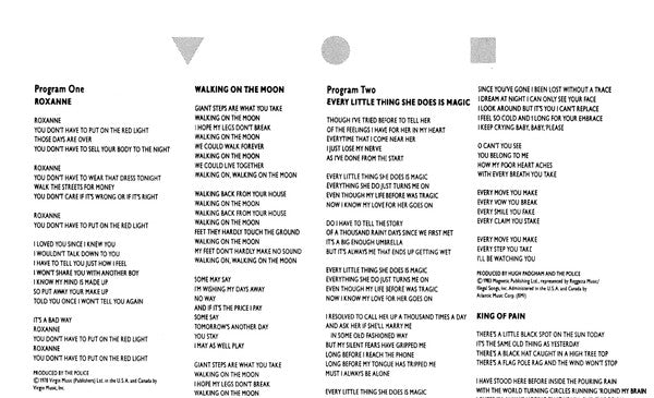 The Police : Every Breath You Take (The Singles) (Cass, Comp, RM, A&B)