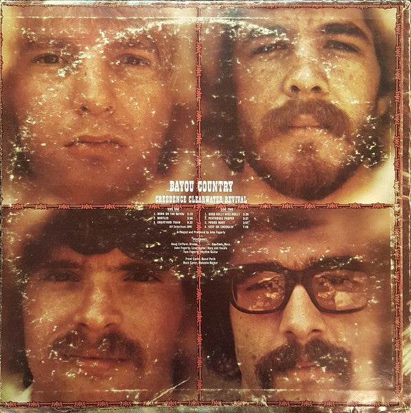 Creedence Clearwater Revival : Bayou Country (LP, Album, RE, Ind)
