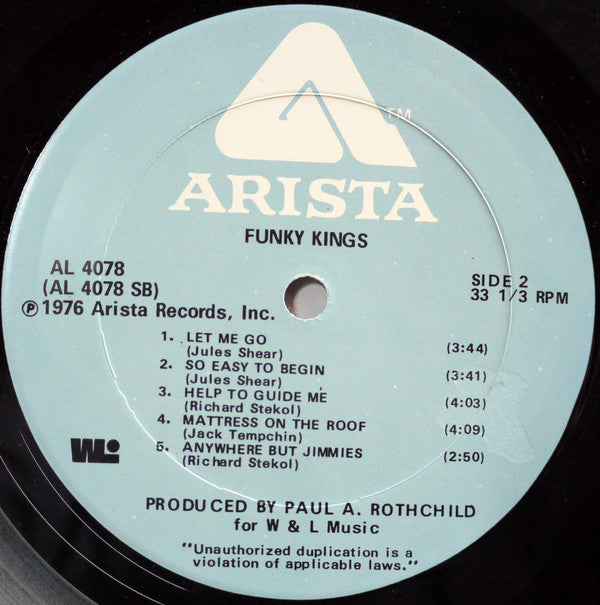 Funky Kings : Funky Kings (LP, Album, Pla)