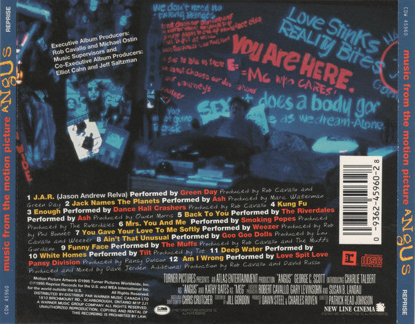 Various : Angus - Music From The Motion Picture (CD, Comp)