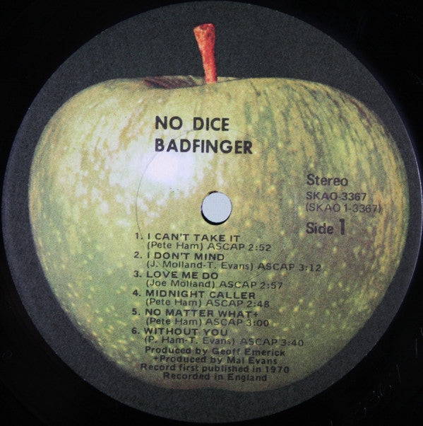Badfinger : No Dice (LP, Album, RP, 2nd)