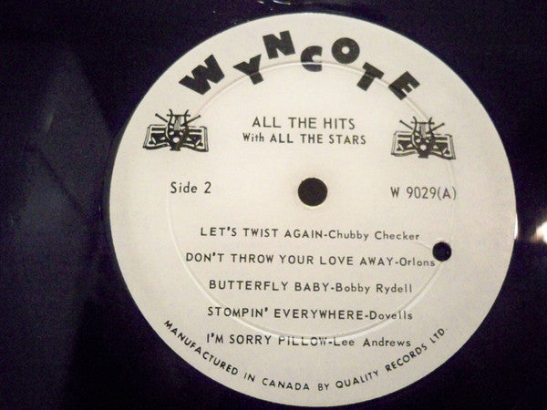 Various : All The Hits With All The Stars (LP, Comp, Mono)