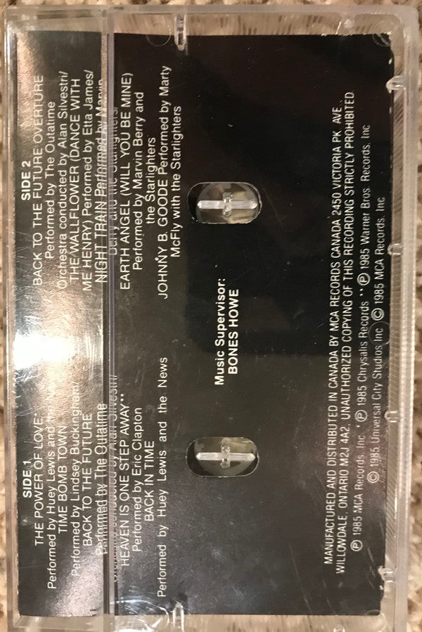 Various : Back To The Future (Music From The Motion Picture Soundtrack) (Cass, Album, Dol)