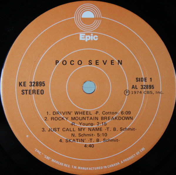 Poco (3) : Poco Seven (LP, Album)