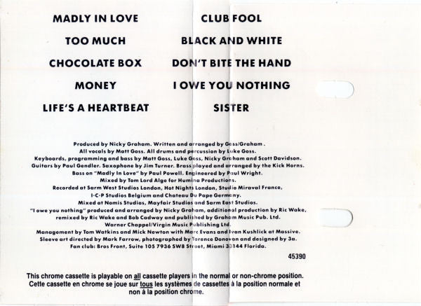 Bros : The Time (Cass, Album, Dol)