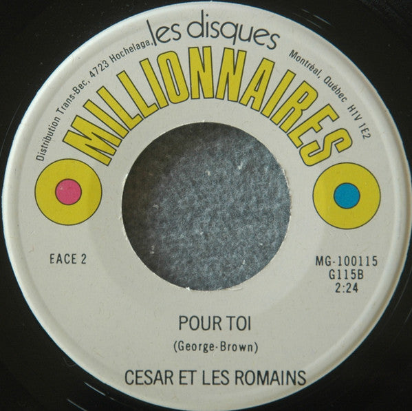 César Et Les Romains : Splish Splash (7", Single)