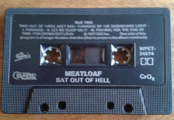 Meat Loaf : Bat Out Of Hell (Cass, Album, RE, Dol)