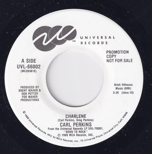 Carl Perkins : Charlene (7", Promo)
