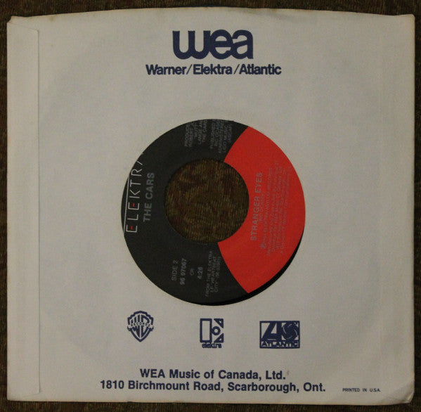 The Cars : Drive (7", Single)