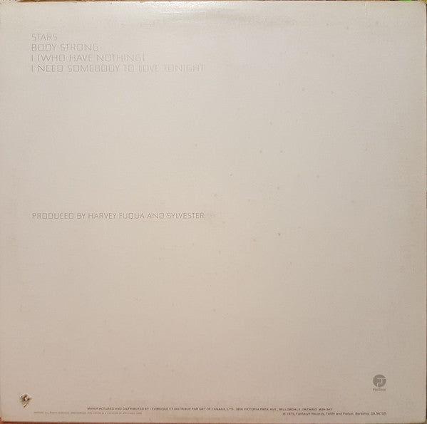 Sylvester : Stars (LP, Album)