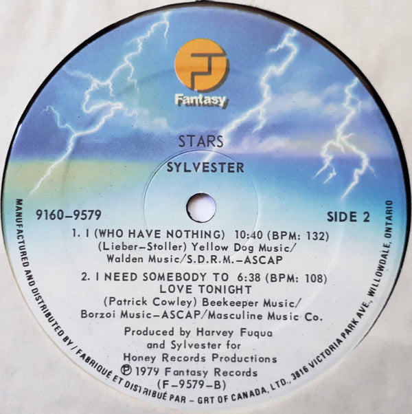 Sylvester : Stars (LP, Album)