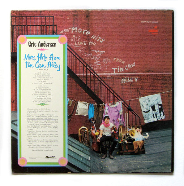 Eric Andersen (2) : More Hits From Tin Can Alley (LP, Album)