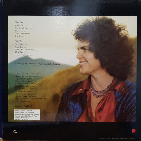 Terry Garthwaite : Hand In Glove (LP, Album)