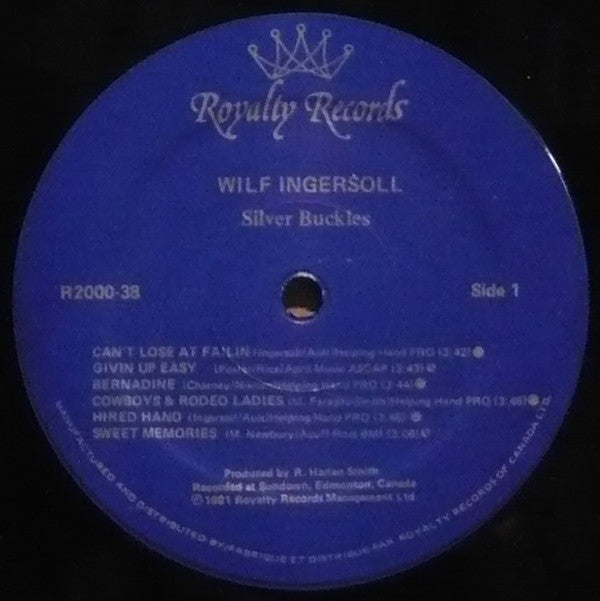 Wilf Ingersoll : Silver Buckles (LP)
