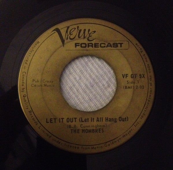 The Hombres : Let It Out (Let It All Hang Out) (7", Single)