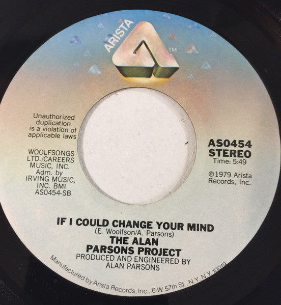 The Alan Parsons Project : Damned If I Do (7", Single, San)