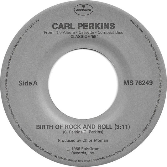 Carl Perkins / Carl Perkins And Roy Orbison : Birth Of Rock And Roll / Rock And Roll (Fais-Do-Do) (7", Single)