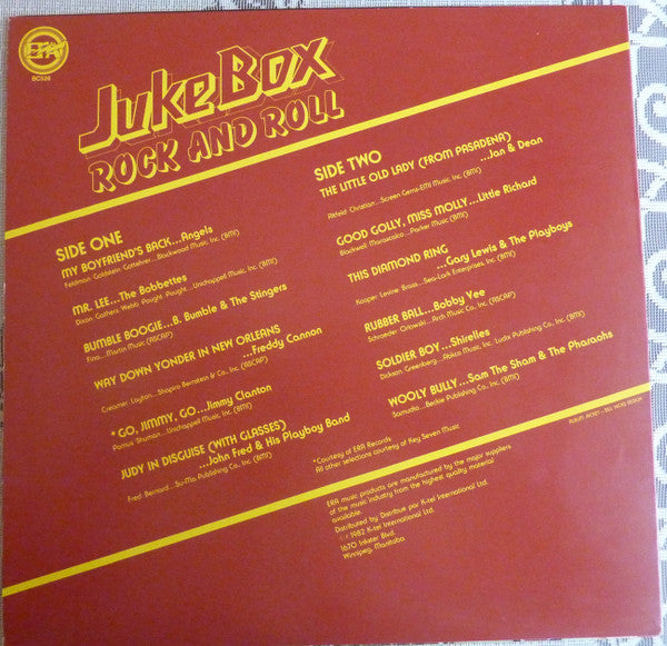 Various : Juke Box Rock And Roll (LP, Comp)