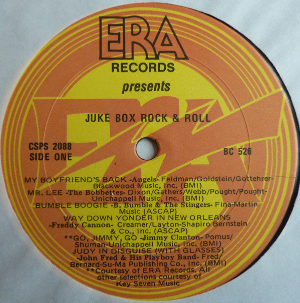 Various : Juke Box Rock And Roll (LP, Comp)