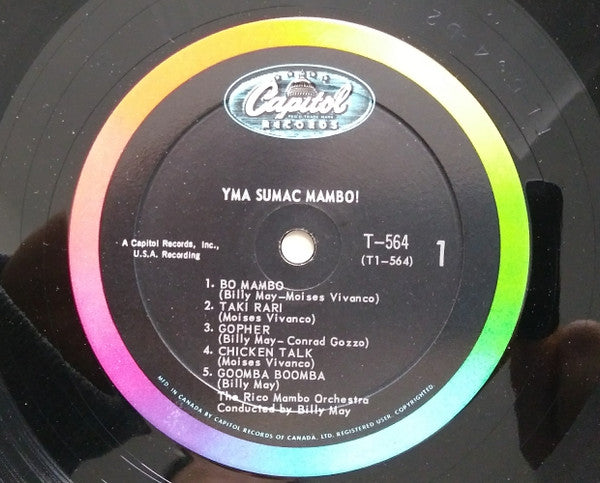 Yma Sumac : Mambo! (LP, Album, Mono, RE)