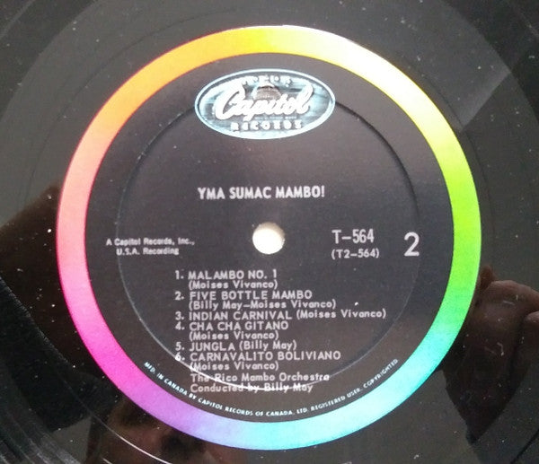 Yma Sumac : Mambo! (LP, Album, Mono, RE)