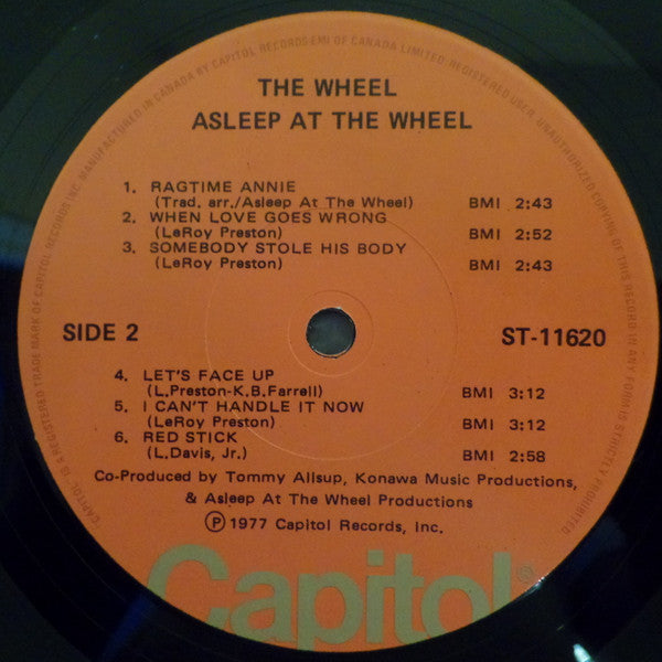 Asleep At The Wheel : The Wheel (LP, Album)