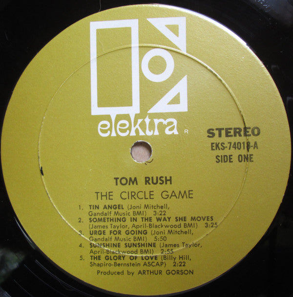 Tom Rush : The Circle Game (LP, Album, Mon)