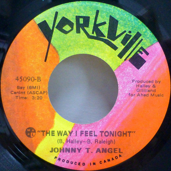 Johnny T. Angel : Tell Laura I Love Her (7")