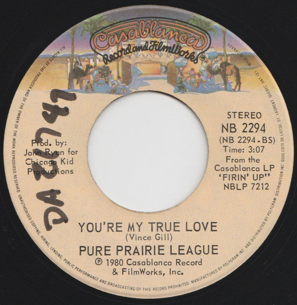 Pure Prairie League : I'm Almost Ready (7")