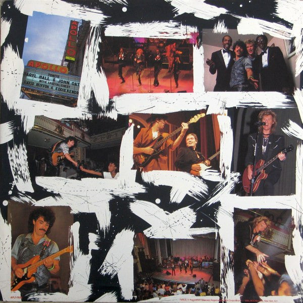 Daryl Hall & John Oates With David Ruffin & Eddie Kendrick* : Live At The Apollo (LP, Album)
