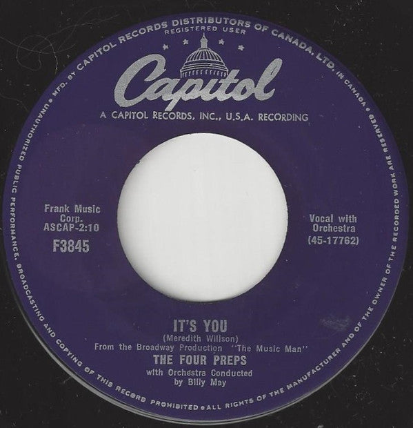 The Four Preps : 26 Miles (Santa Catalina) (7")