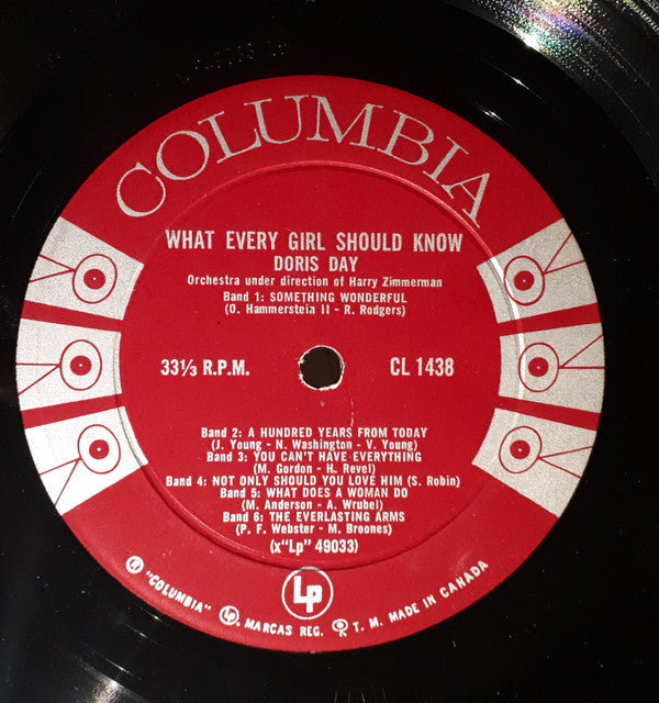 Doris Day : What Every Girl Should Know (LP, Mono)